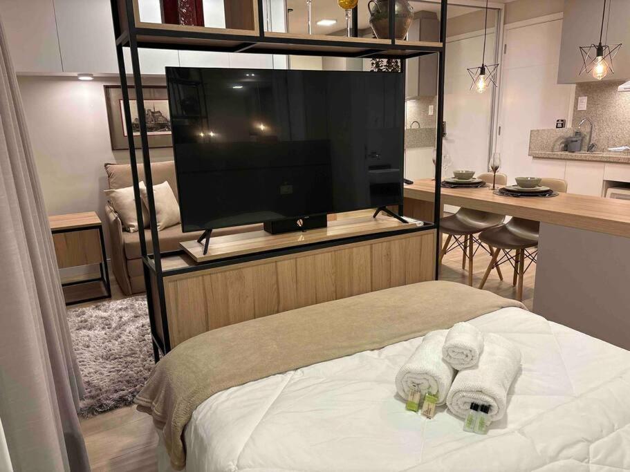Studio Moderno Ap 52 Soho Life Curitiba Bagian luar foto